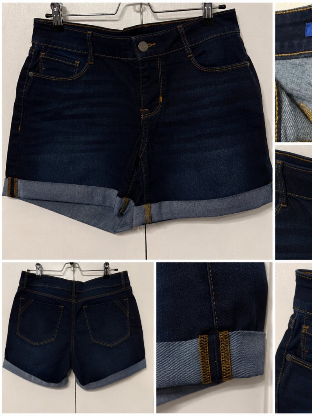 APT. 9 Dark Wash Denim Shorts – Size 12 Short